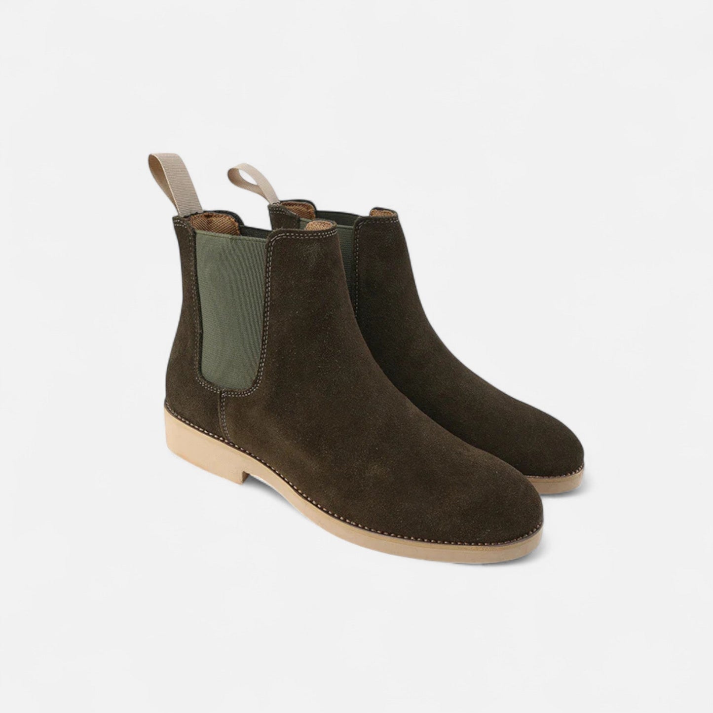 Ancient World | Men's Suede Chelsea Boots
