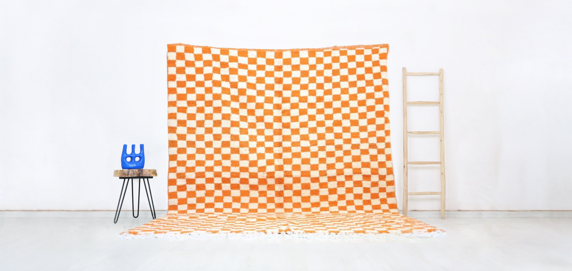 Tafsut Moroccan Checkered Rug 8'3" x 9'8" - TrendAura