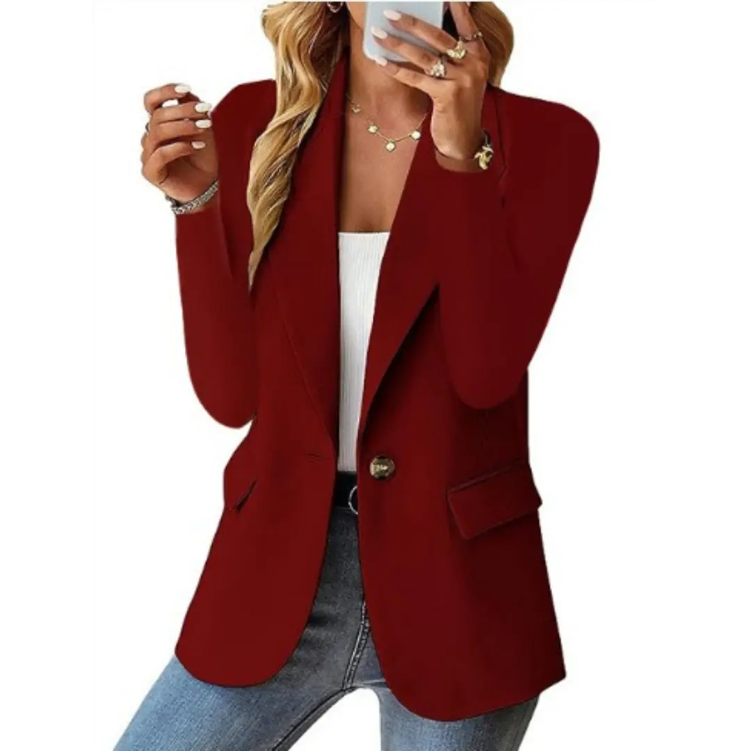 Tailored Black Blazer for Women – Effortless Sophistication & Versatile Style