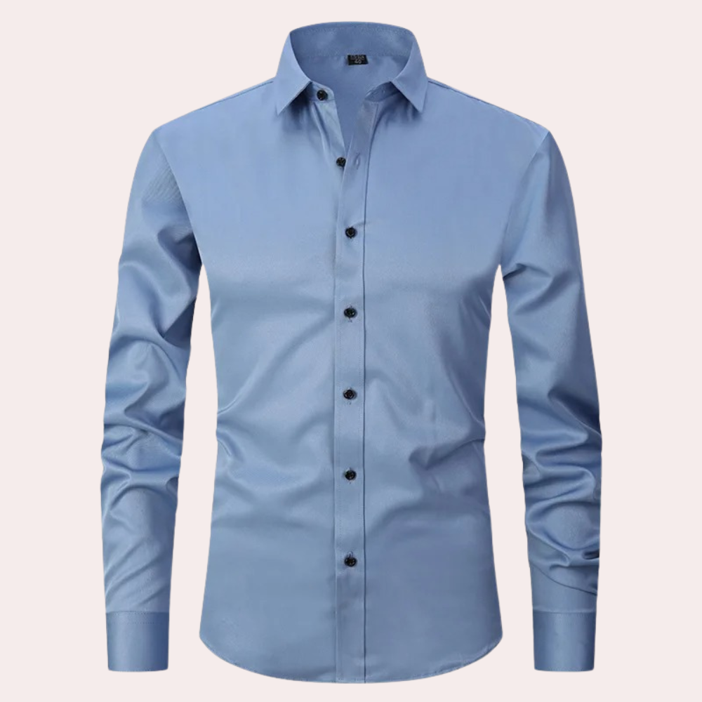 TrendAura Lincoln Button Down Shirt Slim Fit With Classic Spread Collar Wrinkle Resistant