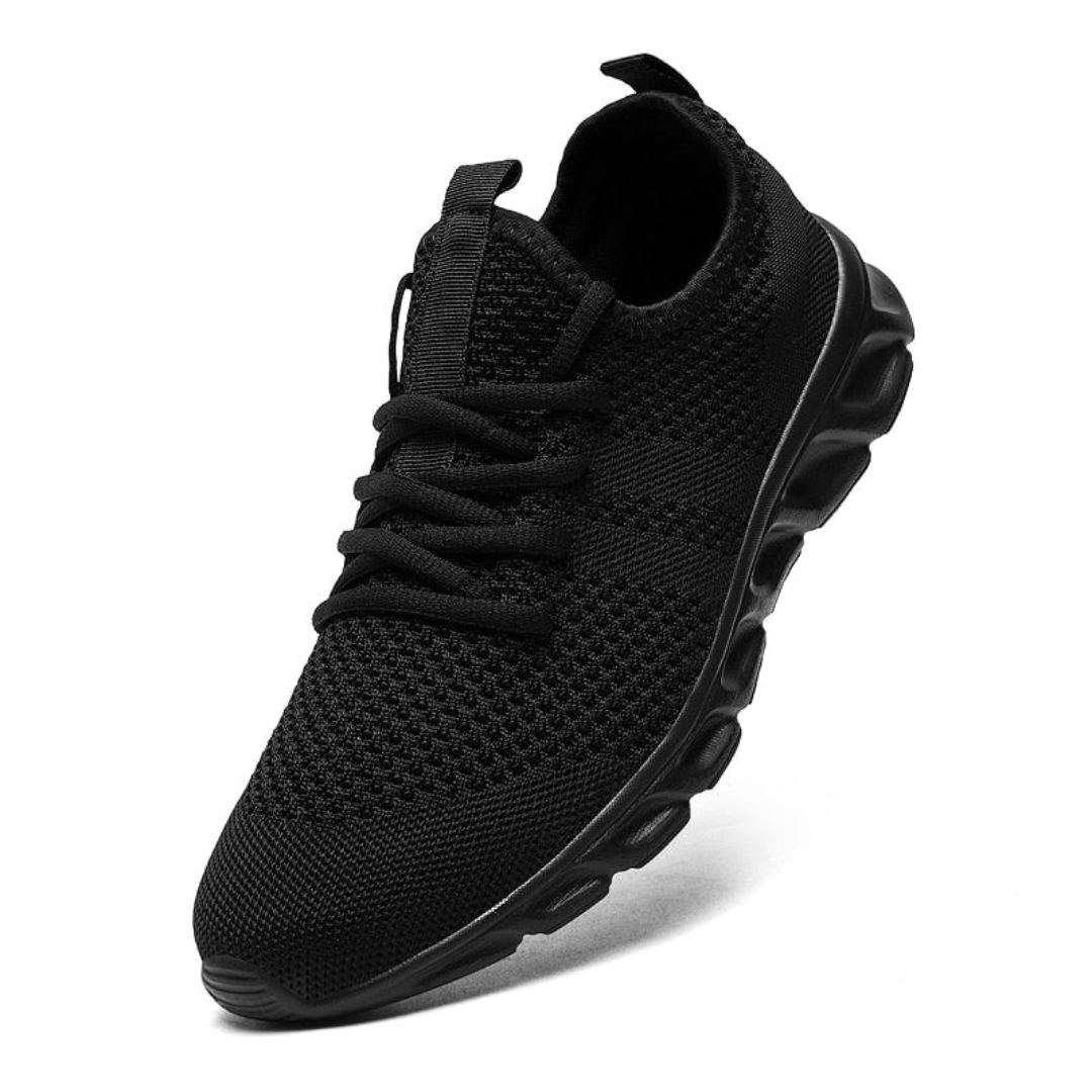 Thane AeroFlex Sneakers for Men TrendAura Seamless Stretch Knit Upper with Shock Absorbing Sole Neutral Tone