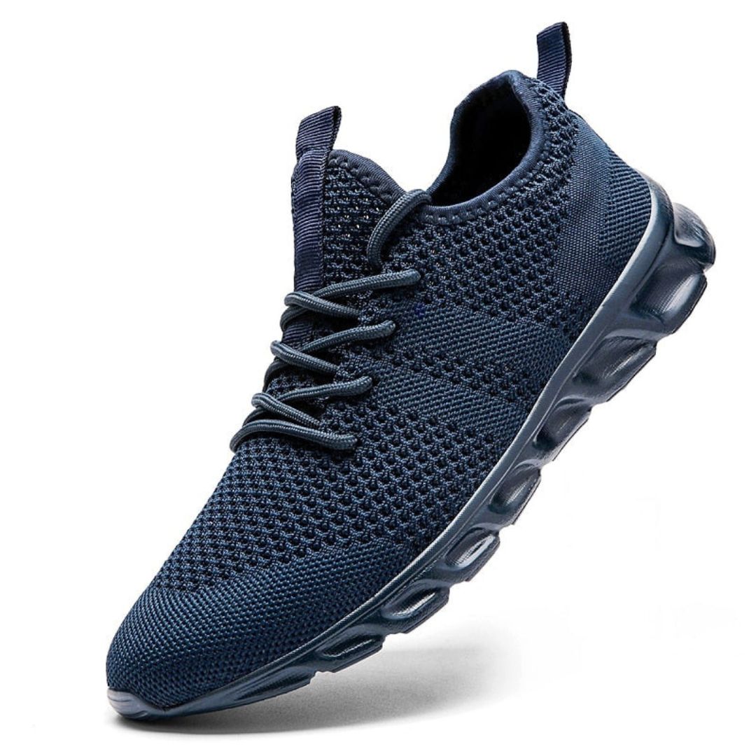 Thane AeroFlex Sneakers for Men TrendAura Seamless Stretch Knit Upper with Shock Absorbing Sole Neutral Tone