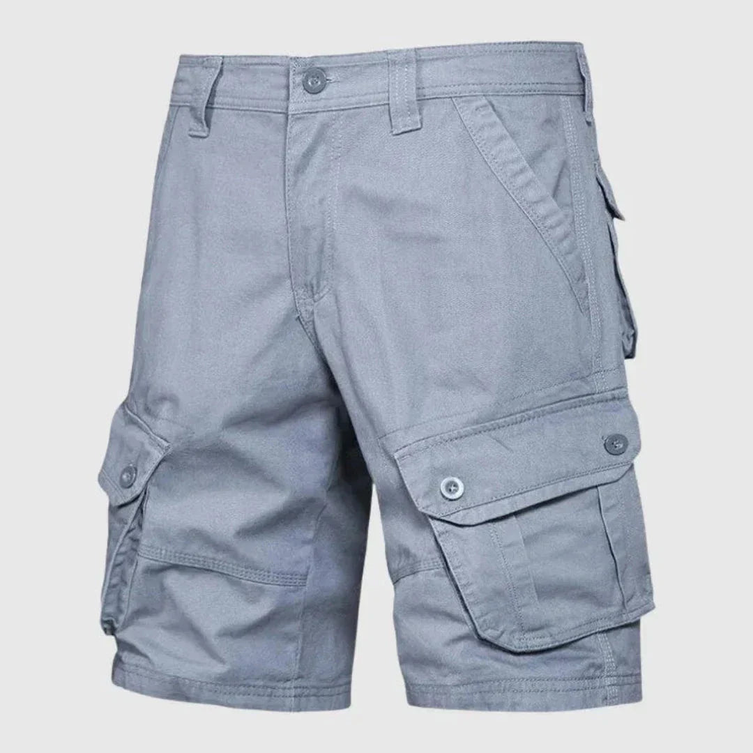 Tom Multiple Pockets Cargo Shorts Cotton Twill Breathable Durable Outdoor Adventure Wear Five Color Options