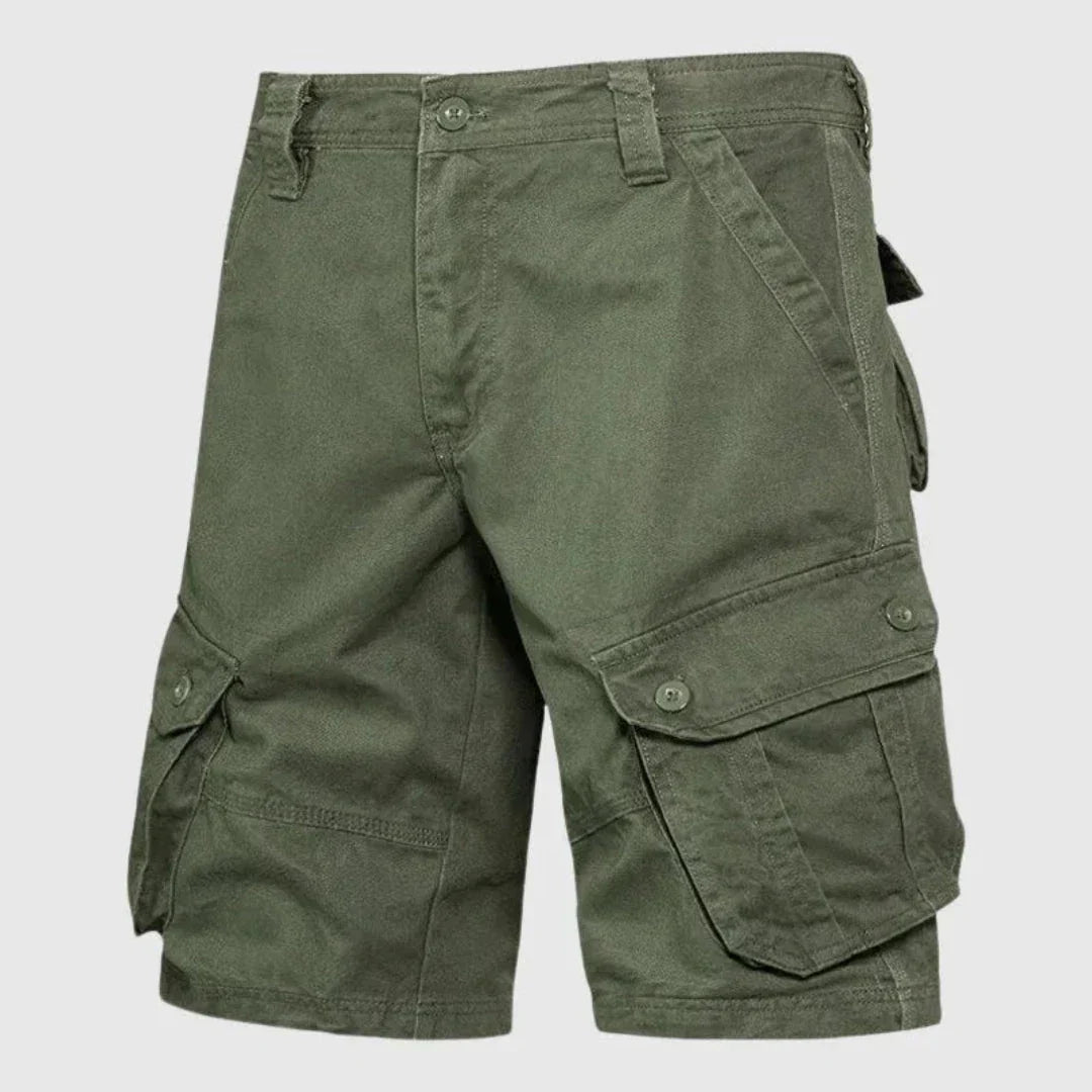 Tom Multiple Pockets Cargo Shorts Cotton Twill Breathable Durable Outdoor Adventure Wear Five Color Options