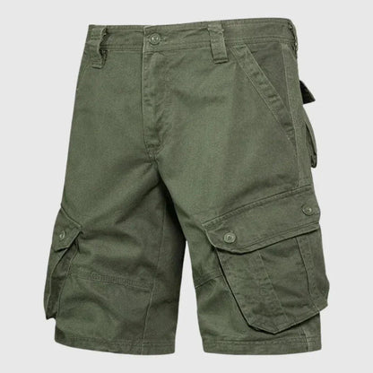 Tom Multiple Pockets Cargo Shorts Cotton Twill Breathable Durable Outdoor Adventure Wear Five Color Options