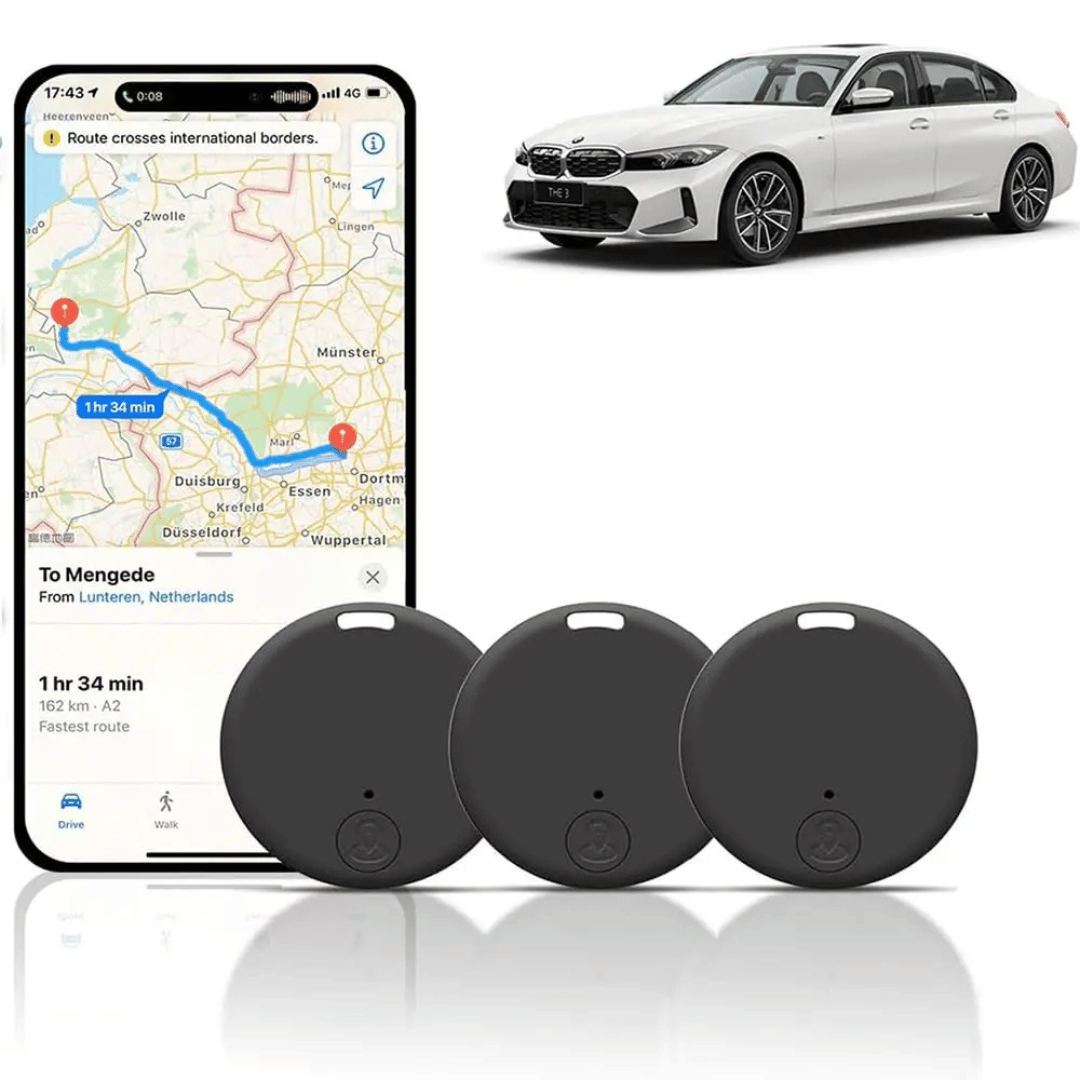 TrackMate Mini GPS Tracker - Powerful Car and Key Locator - TrendAura