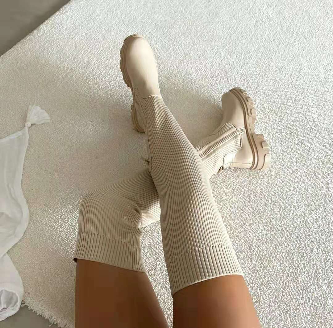 Minti Trendsetting Over The Knee Boots For Women Elegant Comfort All Day Wear For Autumn And Winter