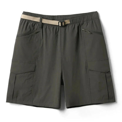 TrendAura Tuck Quick Dry Cargo Shorts For Men With Water Resistant Fabric And Multi Pocket Design Hiking Travel