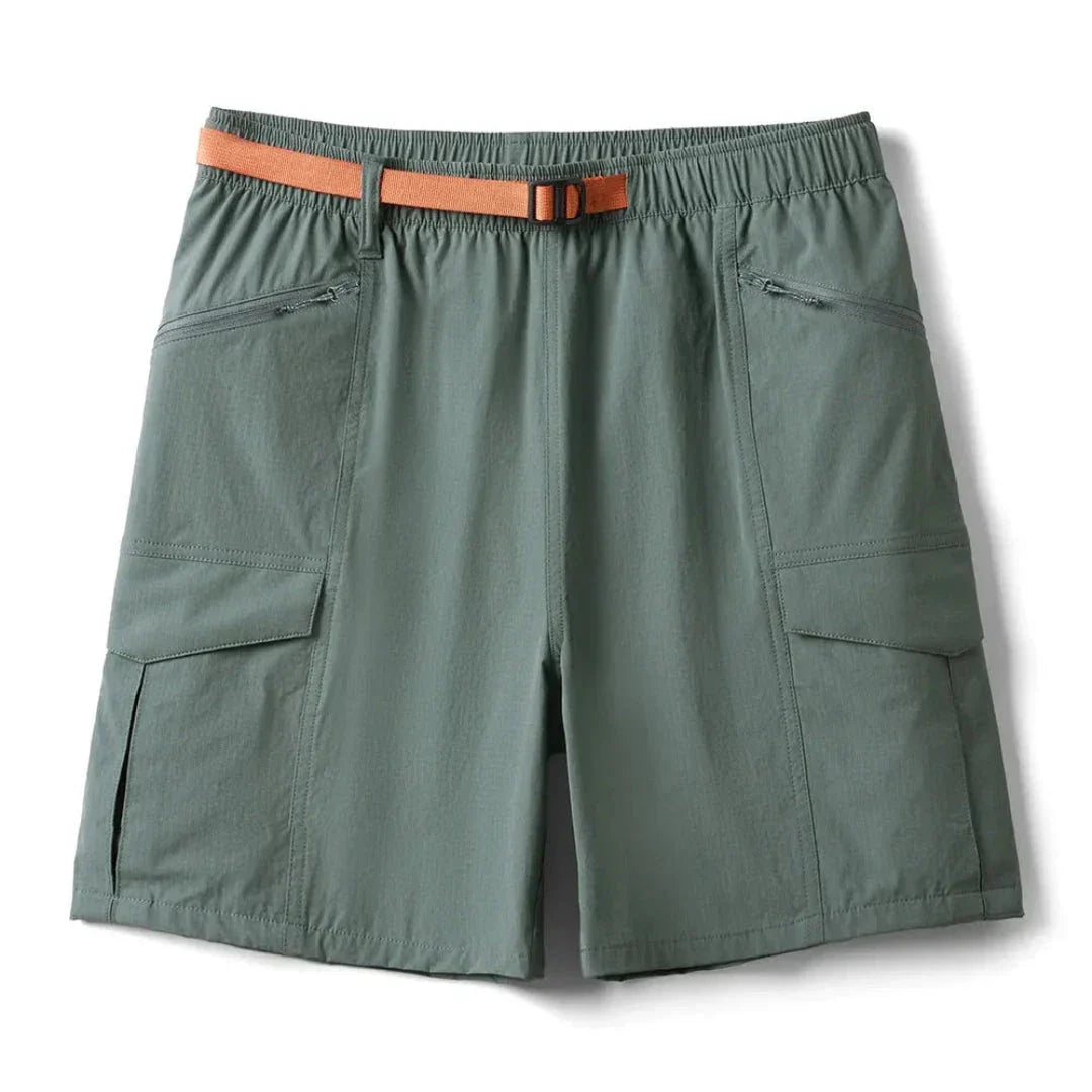 TrendAura Tuck Quick Dry Cargo Shorts For Men With Water Resistant Fabric And Multi Pocket Design Hiking Travel