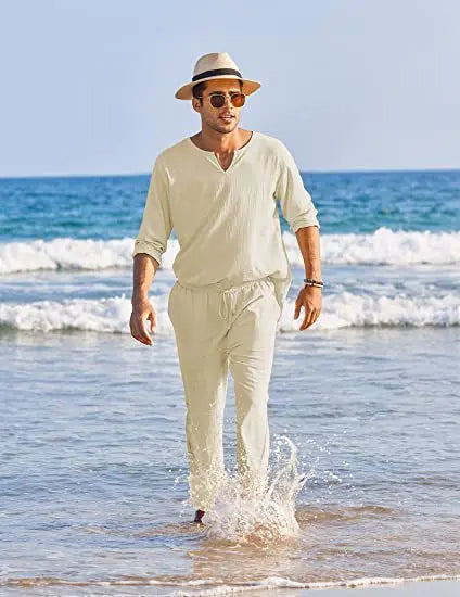 Jim Breathable Summer Set For Men Comfortable Everyday Wear Timeless Style Modern Fit