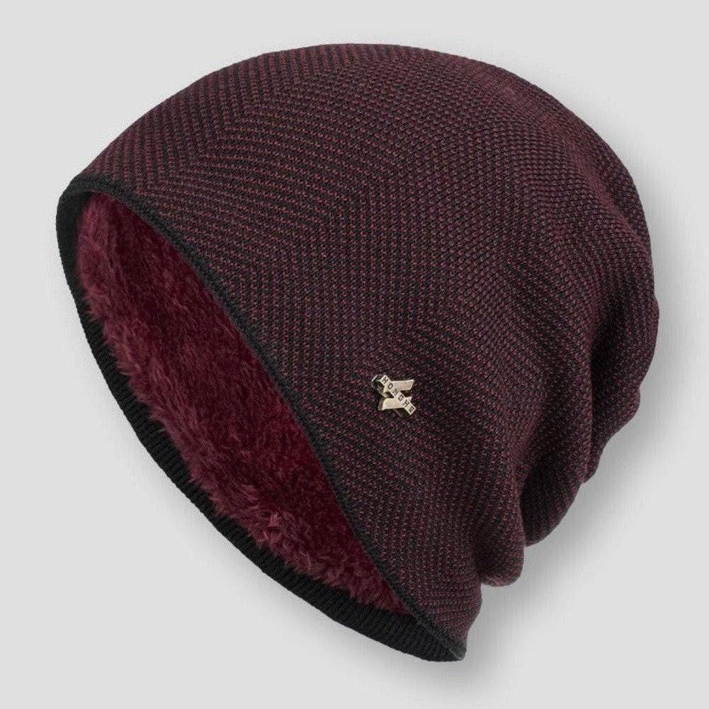 Knitted Wool Beanie Winter Basic For Men Warmth And Classic Design Cozy Comfort For Cold Weather