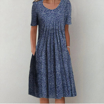 Elegant cotton dress - Stella