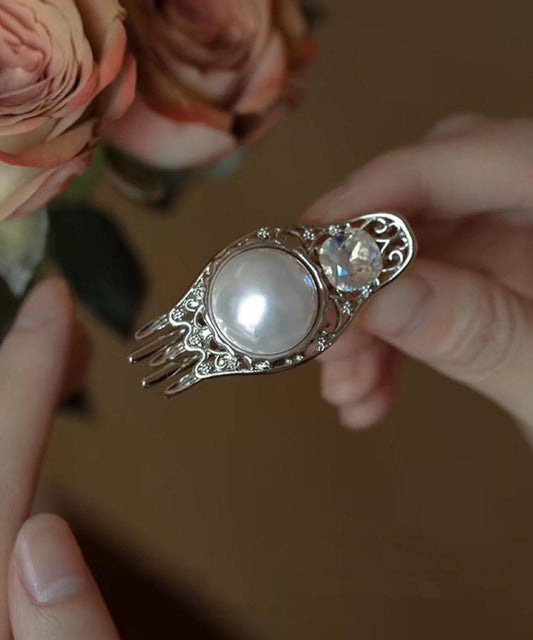 Épingle à cheveux unique en alliage de soie et cristal de zircone - TrendAura