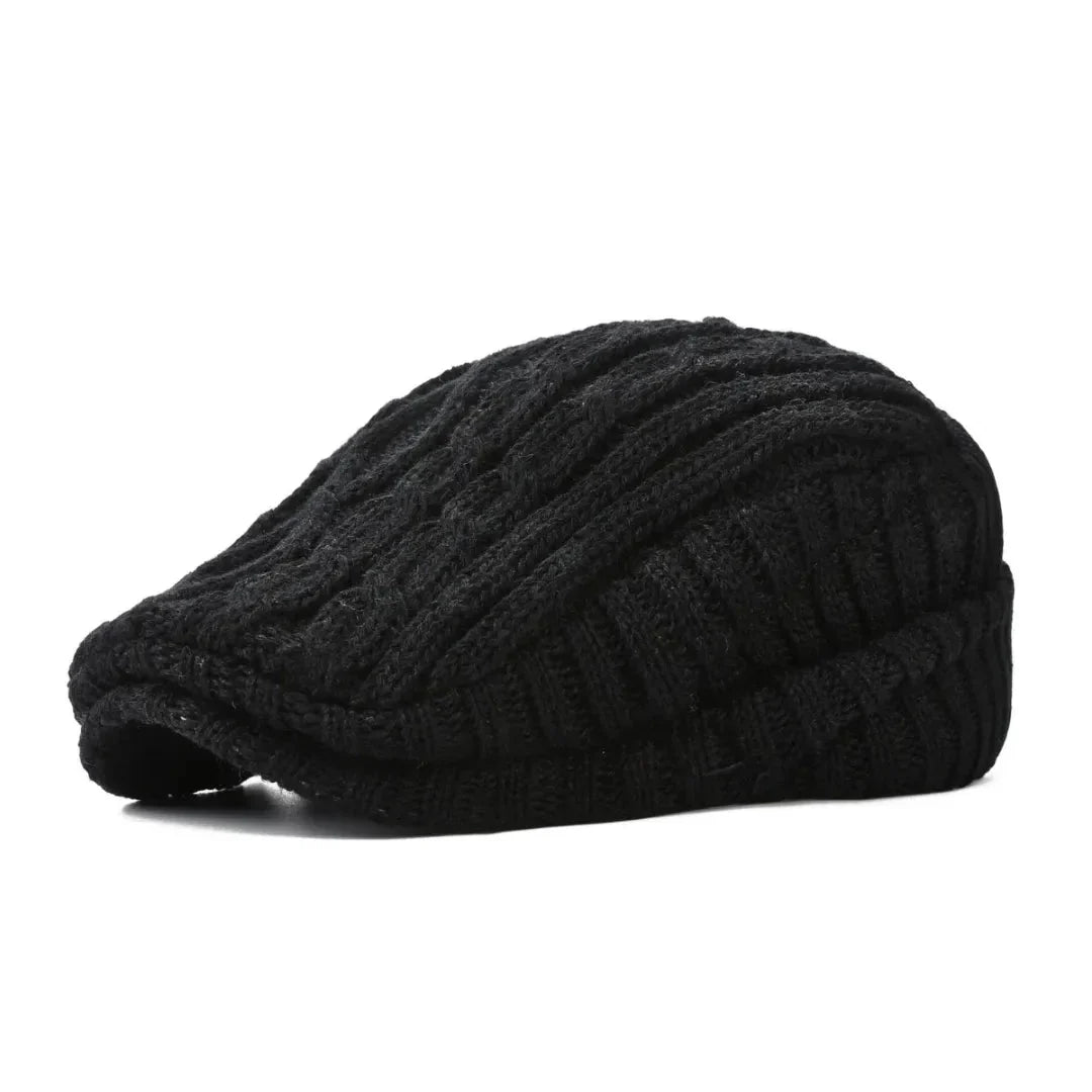 Unisex Fleece-Lined Knit Beanie