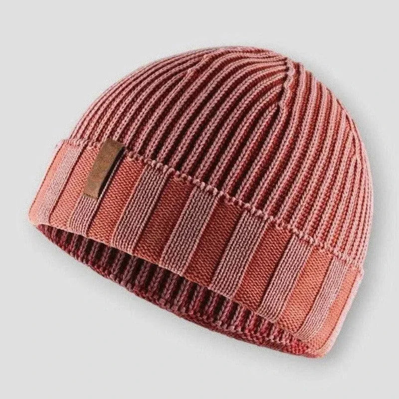 Unisex Folded Knitted Beanie