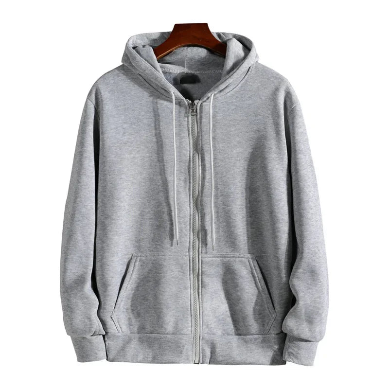 Unisex hoodie with zipper