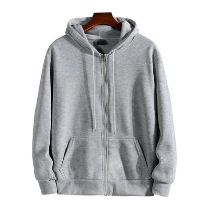 Unisex hoodie with zipper