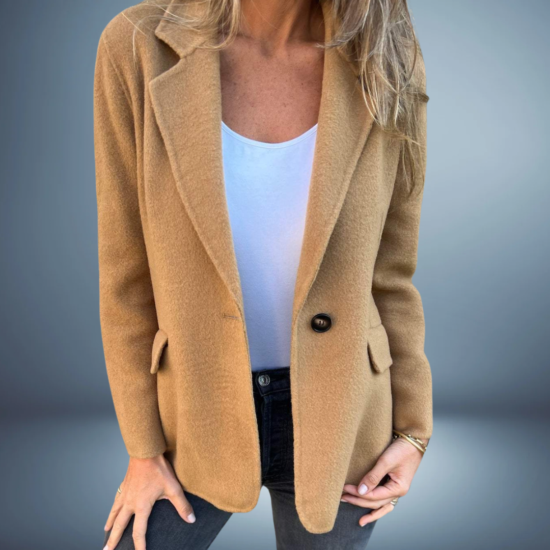 Women's long blazer with buttons | Tailored