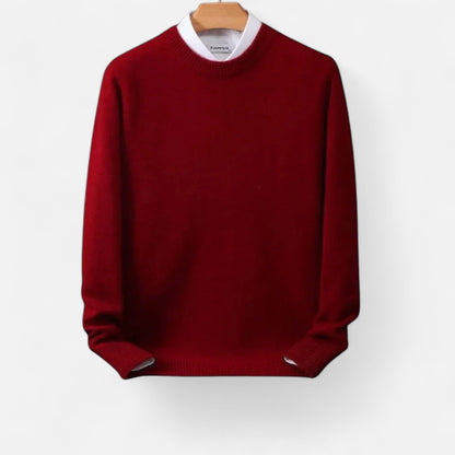 Ancient World | Men's Fitted Sweater Timeless Elegance Premium