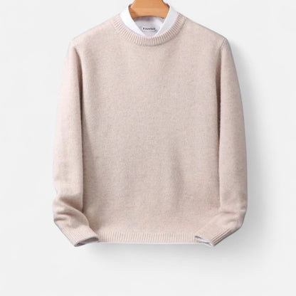 Ancient World | Men's Fitted Sweater Timeless Elegance Premium