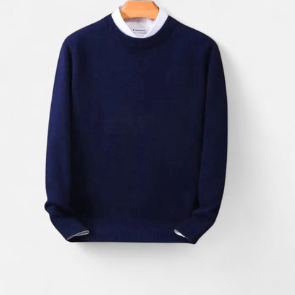 Ancient World | Men's Fitted Sweater Timeless Elegance Premium