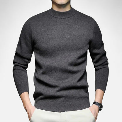 Ancient World | Men's Classic Comfort Round Neck Knit Sweater