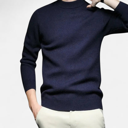 Ancient World | Men's Classic Comfort Round Neck Knit Sweater