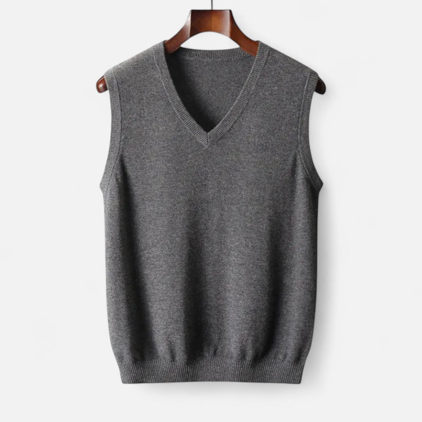 Ancient World | Men's V-Neck Merino Wool Vest