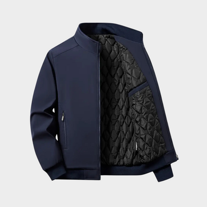 Max Men's Softshell Jacket Windproof And Waterproof Stylish Functional Outerwear
