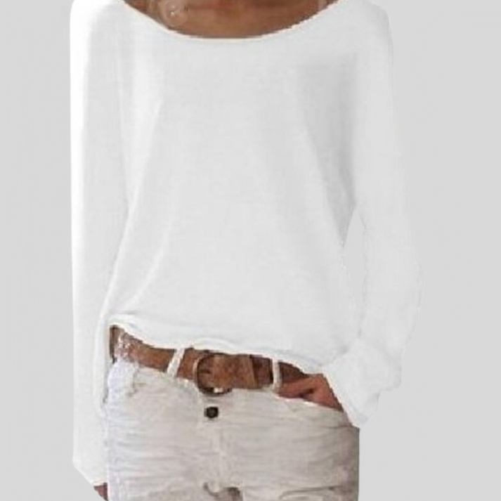 Alexa - Light and elegant round neck sweater