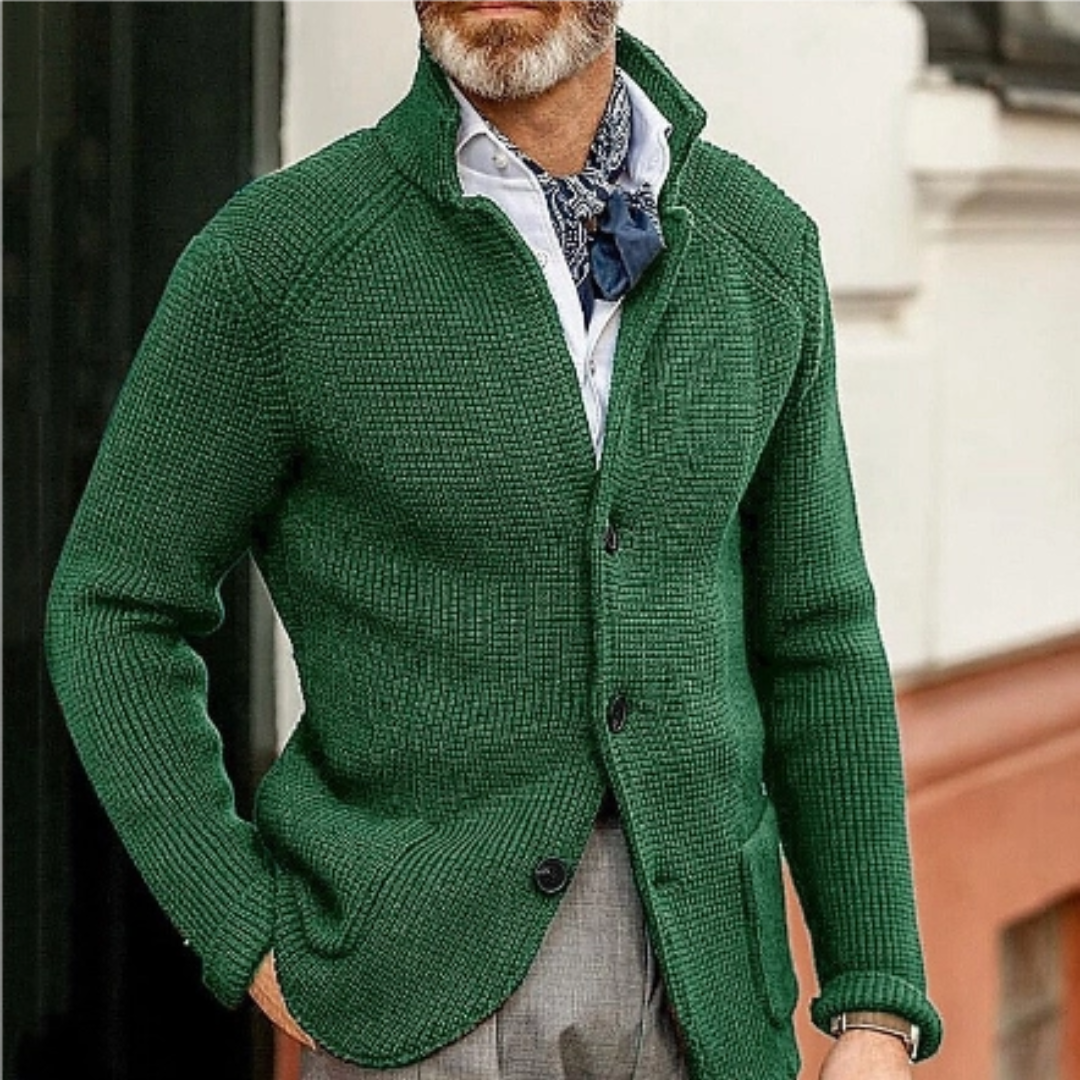 Matthiaran Mens Knitted Cardigan Warm Winter Jacket For Cold Weather Outdoor Adventures