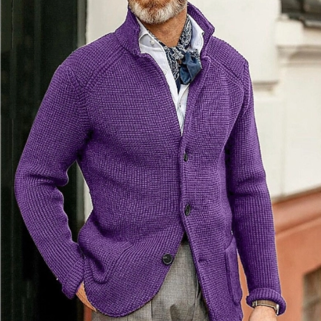 Matthiaran Mens Knitted Cardigan Warm Winter Jacket For Cold Weather Outdoor Adventures