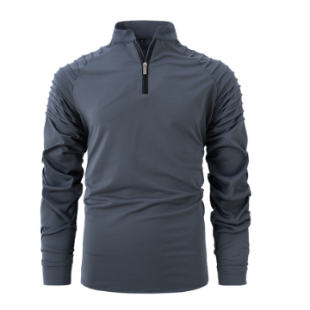 Lysander Mens Quarter Zip Polo Bold Style For The Modern Man With Confidence And Self Expression