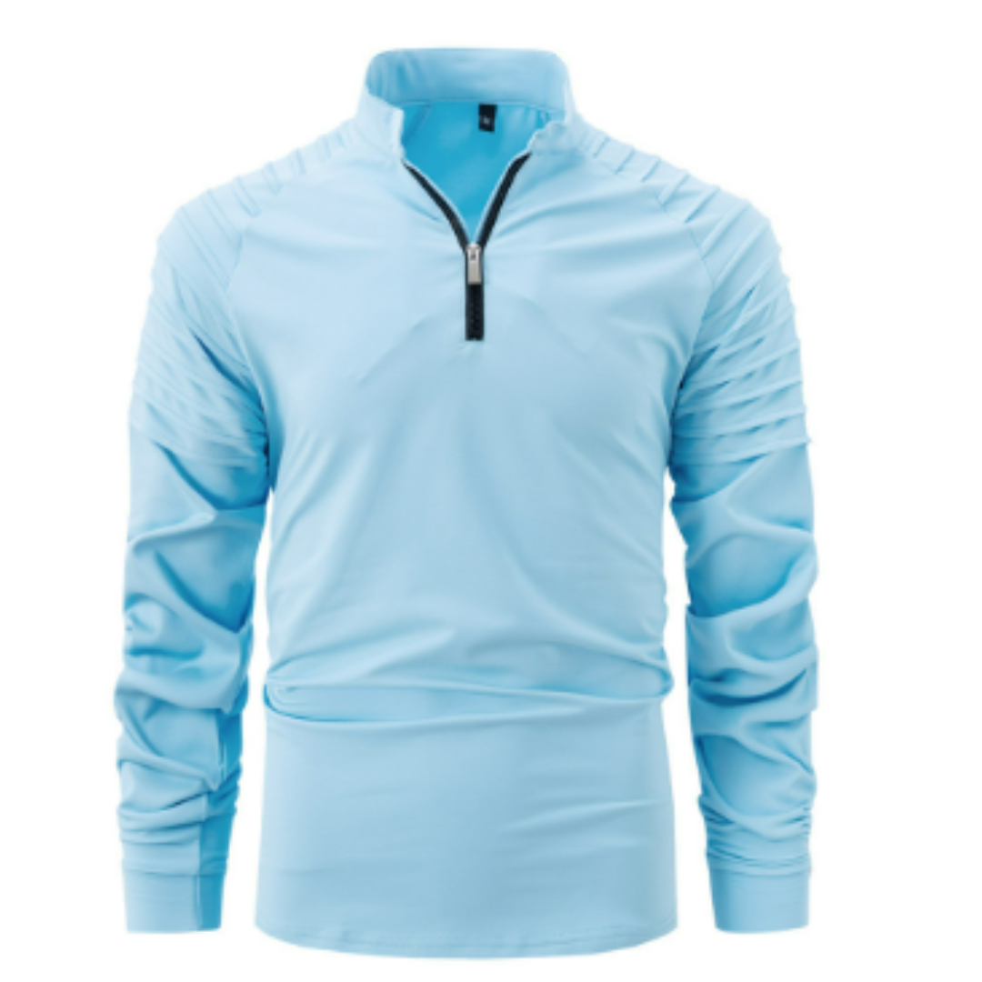 Lysander Mens Quarter Zip Polo Bold Style For The Modern Man With Confidence And Self Expression