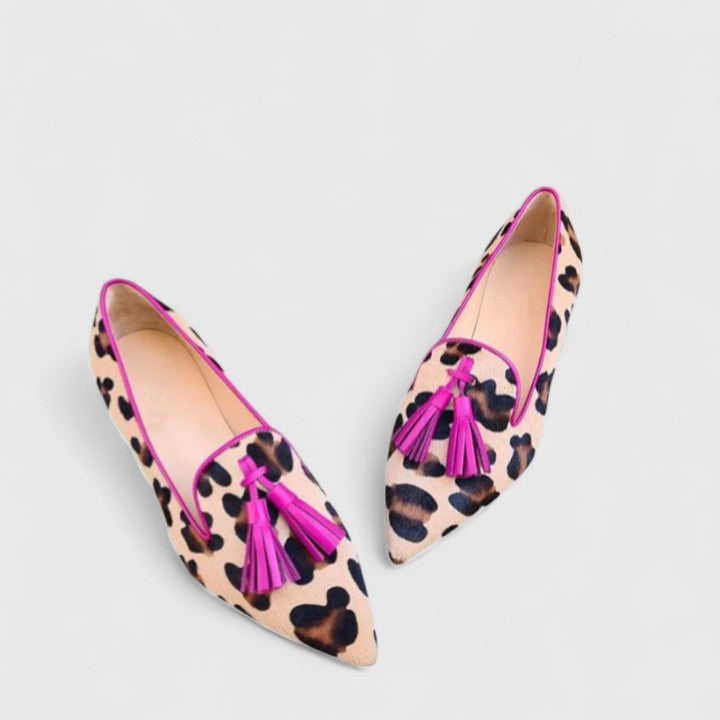 Women's Classic Loafers with Cushioned Insole and Flexible Sole - TrendAura