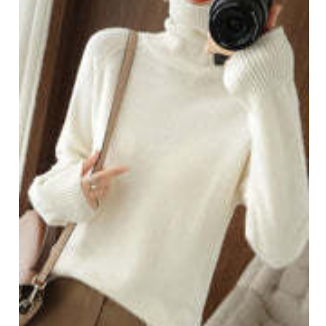 Nikki Turtleneck Sweater for Women Elegant Timeless Warmth and Chic Everyday Wear