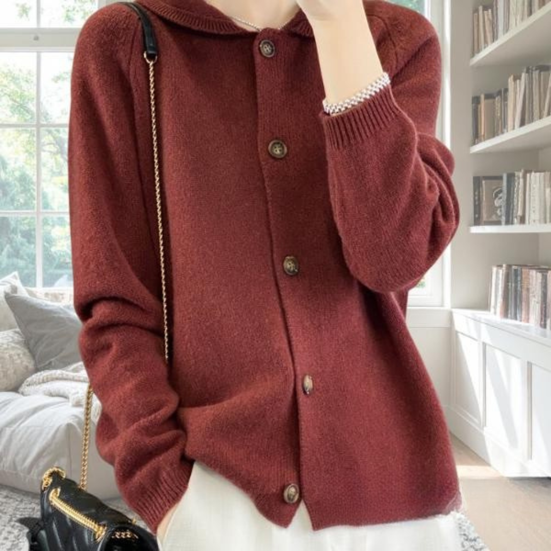 Women's Casual Cardigan with Open Front and Lightweight Design