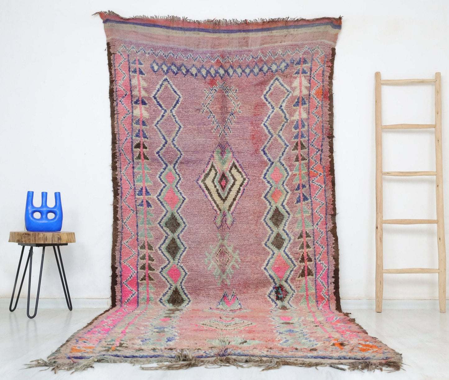 Sifaw Vintage Moroccan Rug  4'7" x 10'8" - TrendAura