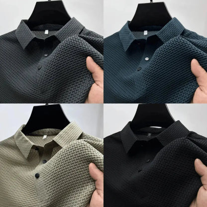 TrendAura Mens Valiant Golf Shirt Moisture Wicking Breathable Lightweight Performance Polo For Golfers