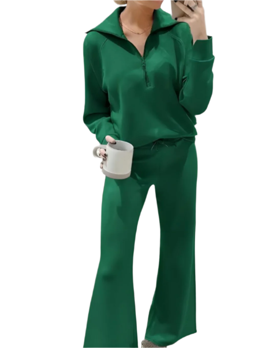 Jenny Long Sleeve Comfort Set For Women Soft Breathable Fabric Cozy All Day Loungewear