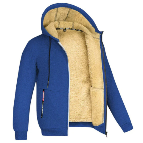 Warm Zipped Hoodie Jacket | Daily Comfort