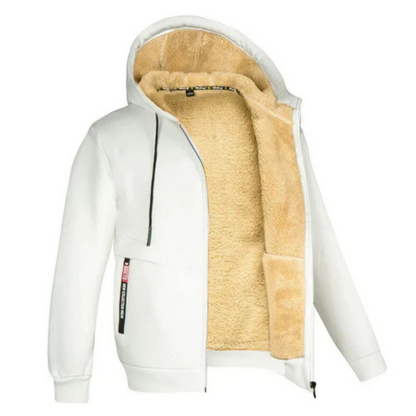 Warm Zipped Hoodie Jacket | Daily Comfort