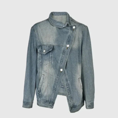 Vanna Asymmetrical Denim Jacket