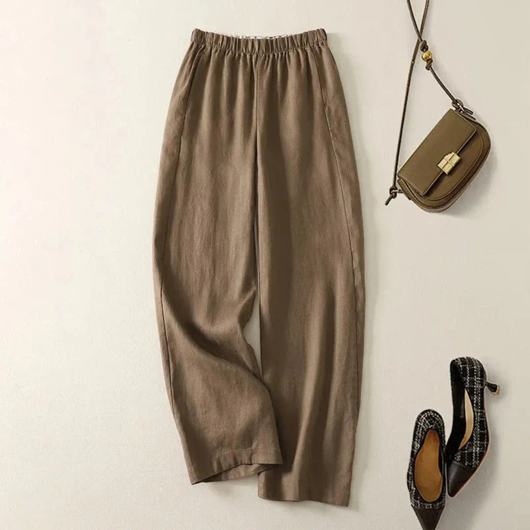 Vina Relaxed Linen Pants