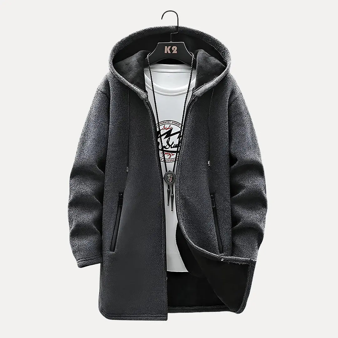 Vince Drawstring Hooded Jacket