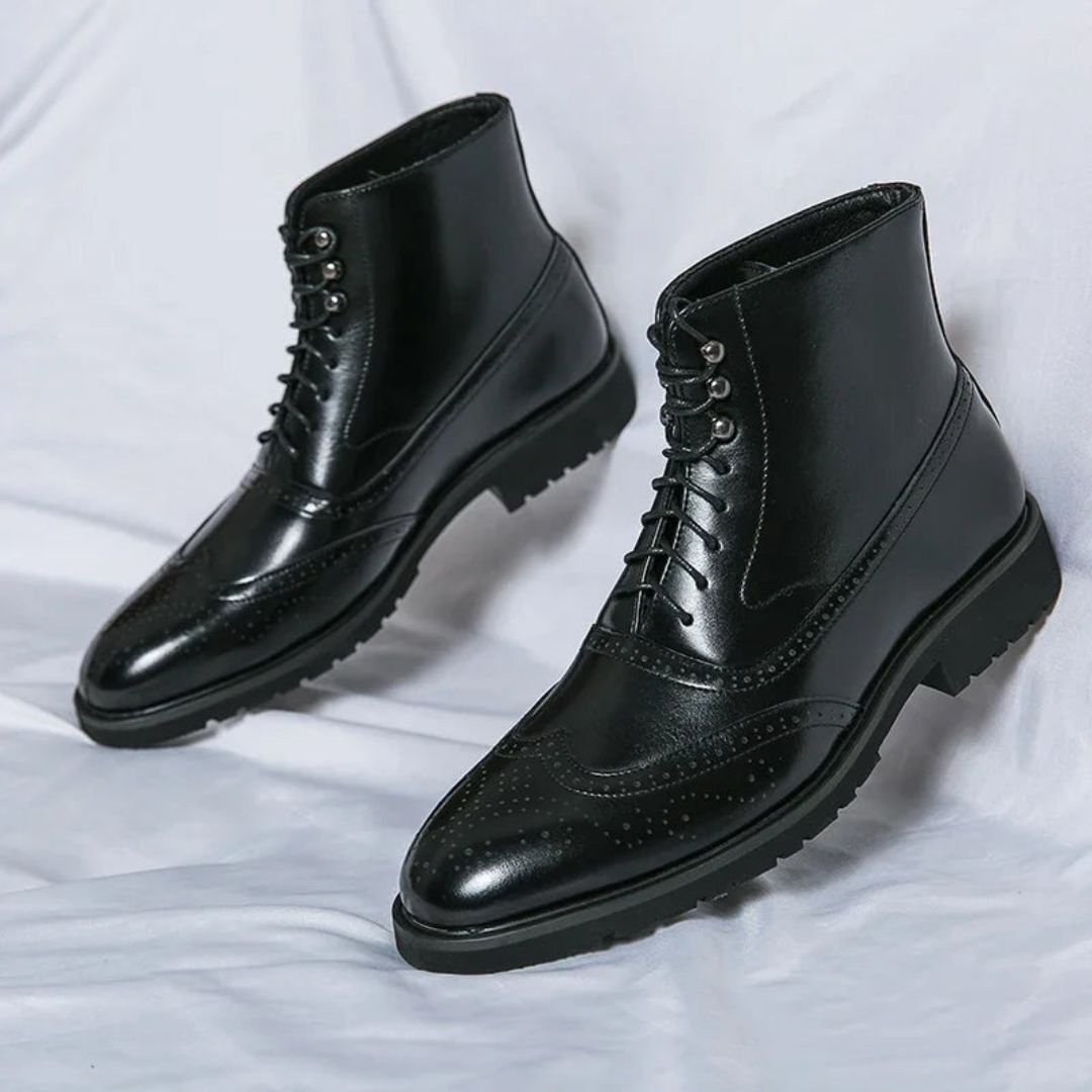 Vincenzo Prestige Brogue Boots