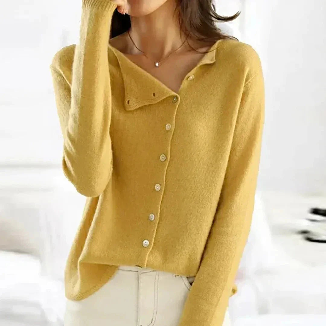 Vivian Button Sweater