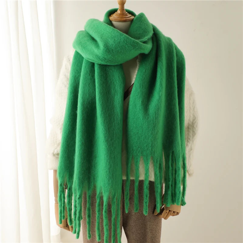 Warm Women's Winter Scarf