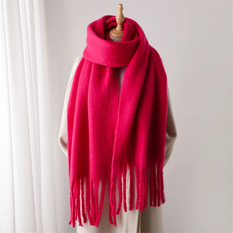 Warm Women's Winter Scarf
