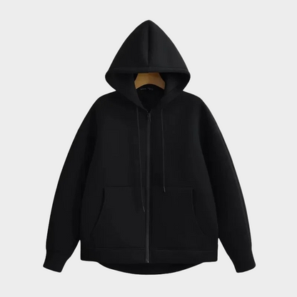 Ezra - Basic hooded jacket made of cotton